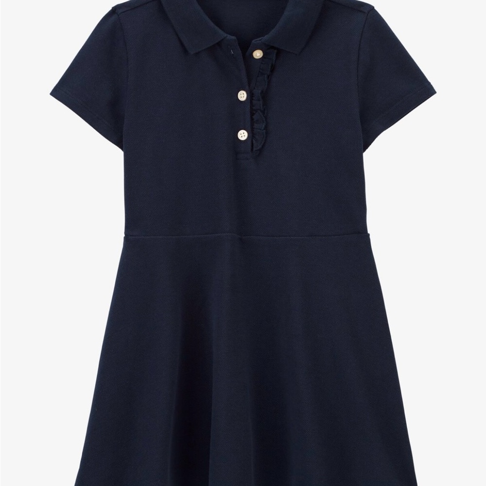 OshKosh B'gosh - Navy Blue Toddler Polo Dress